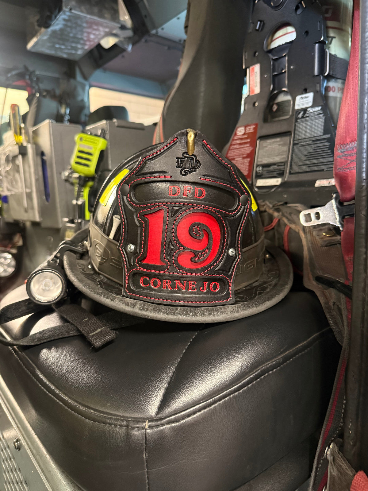 Close-up 'Cornejo' brand logo.